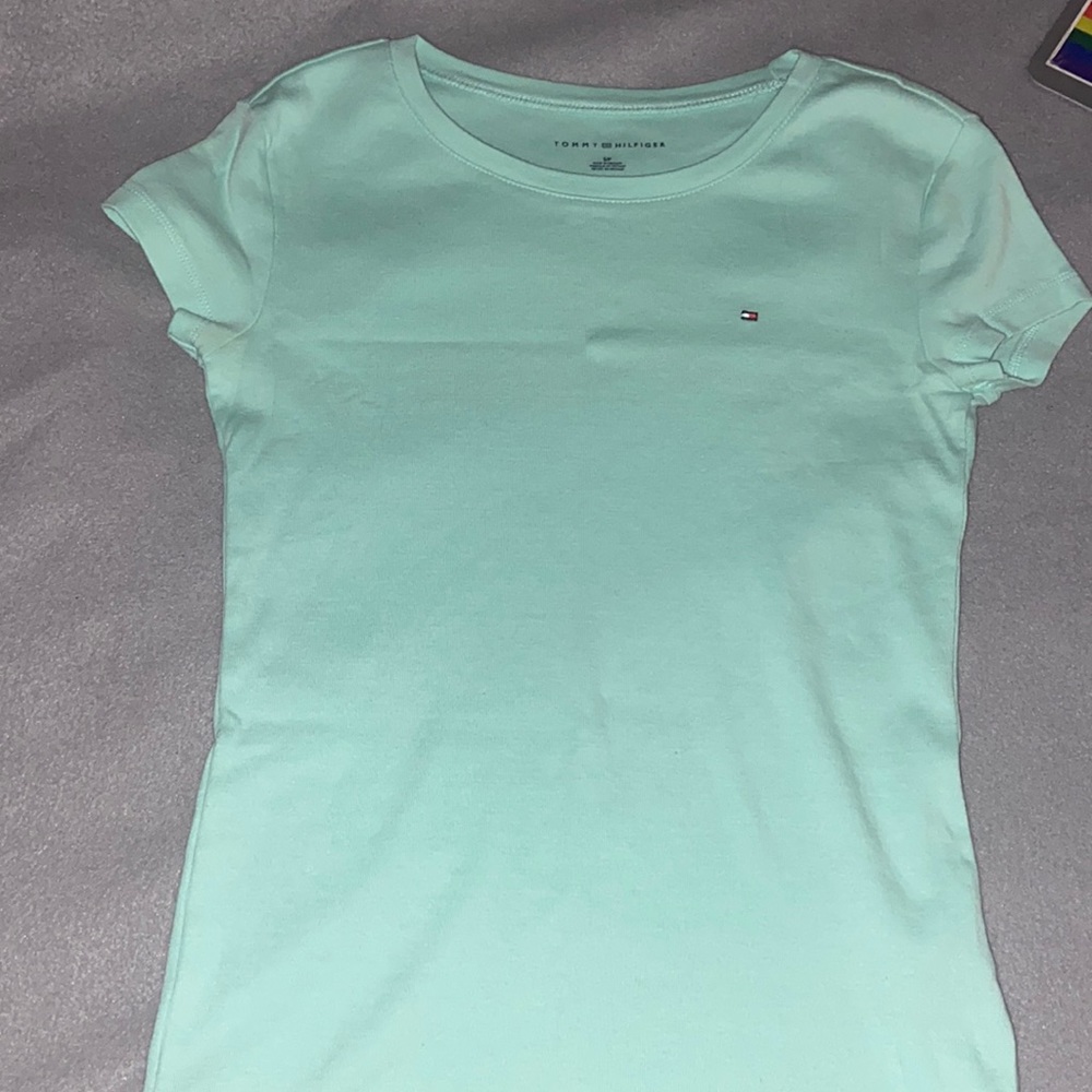 Tommy Hilfiger, Small, Turquoise.